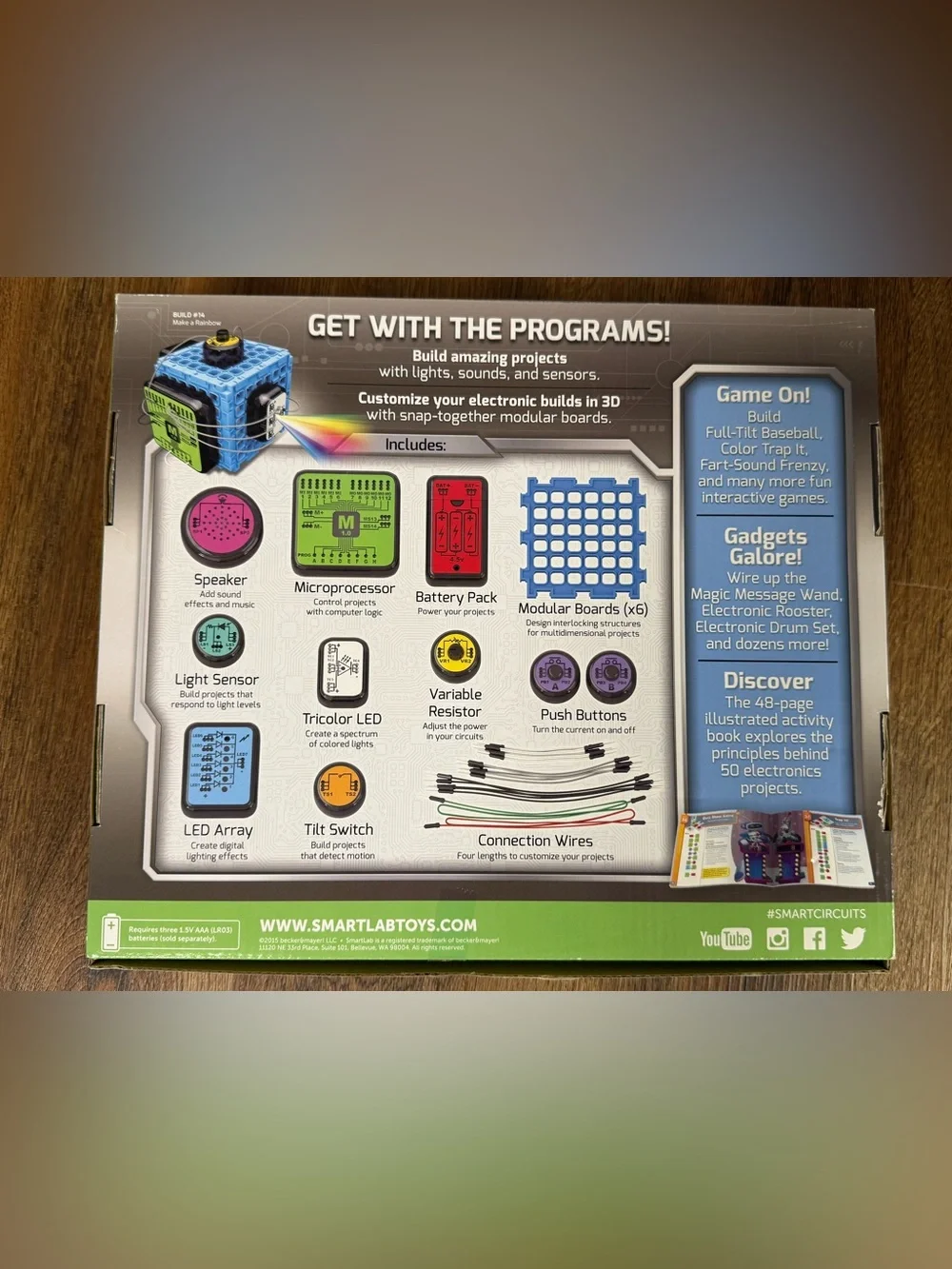 SmartLab Smart Circuits Games & Gadgets Electronics Lab